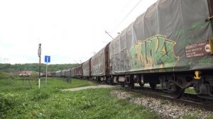 Rail traffic in Serbia - The main hilly railway line south of Belgrade [4K]