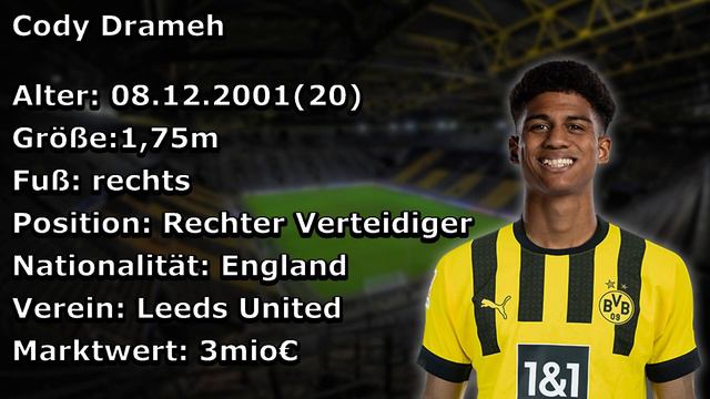 Dortmund will Cody Drameh! Kommt ENDLICH ein Rechtsverteidiger? смотреть онлайн