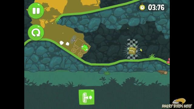 Bad Piggies When Pigs Fly 3-8 Walkthough 3-Star смотреть онлайн