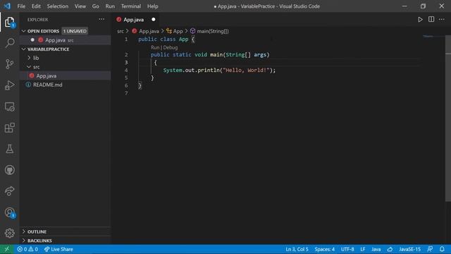 Variable Declaration and Assignment in Java смотреть онлайн
