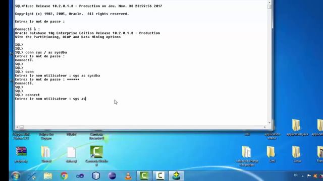 COURS DBAI [Tuto 3]-Connecter à la base de données oracle смотреть онлайн