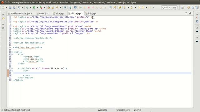 Formación Liferay 7 DXP: Desarrollo de Portlets I смотреть онлайн