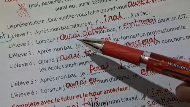 Exercises on Simple Future and Future Perfect Tense/ Class X French / Entre Jeunes смотреть онлайн