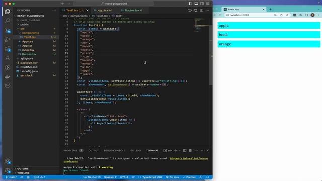My attempt to React.js junior developer interview question смотреть онлайн