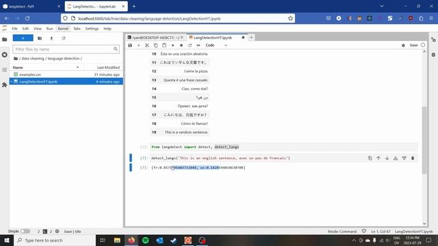 Detect Text Language in Python смотреть онлайн