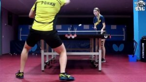 Топ спин справа по подрезке | Настольный теннис | + Совет по устранению распространенной ошибки