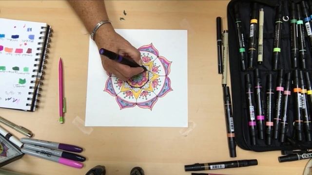 Mandala with "Music in the Meaning" by Gary Lynn Floyd смотреть онлайн