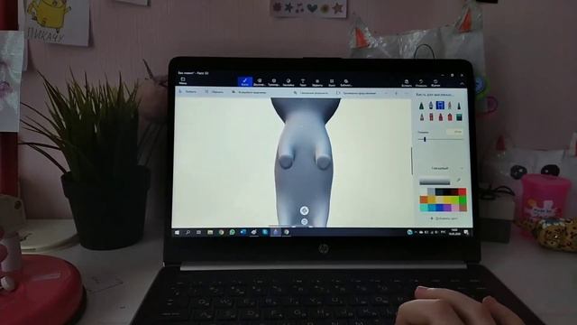 Как нарисовать кота в Paint 3D смотреть онлайн
