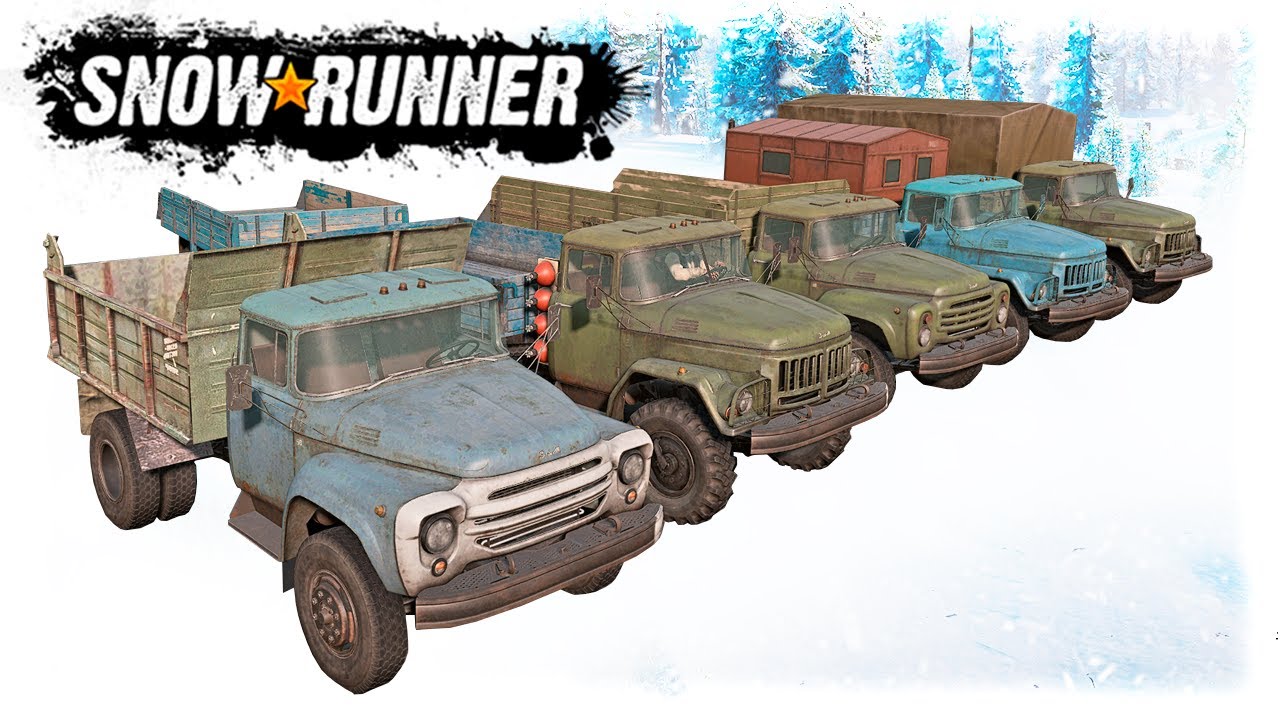 Мод Пак ЗиЛ 130 для SnowRunner ? Все машины смотреть онлайн