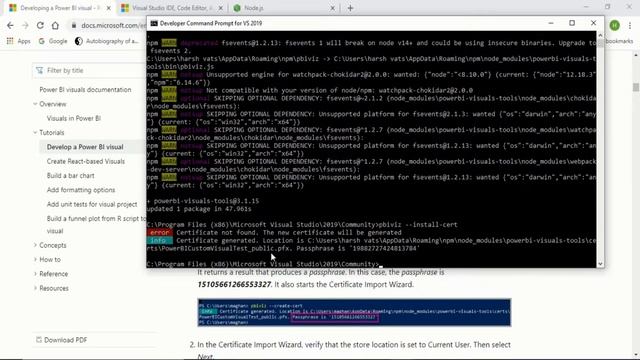 Power BI Tutorial: How to build a custom visual for Power BI | Fundamentals смотреть онлайн