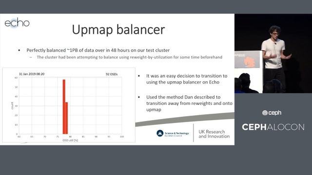 CRUSH-ing the OSD Variance Problem - Tom Byrne, Storage Sysadmin смотреть онлайн