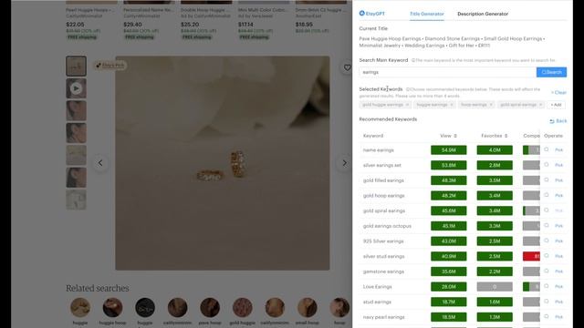 Etsy SEO : How To Create Etsy Listing Titles and Descriptions With EstyGPT Step By Step смотреть онлайн