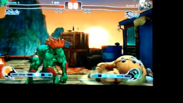 Mini Versus Rio - Peres [Blanka] vs Cyborg [Rufus] Street Fighter IV смотреть онлайн