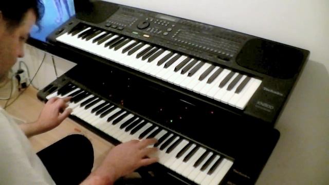 Technics KN 1000 keyboard смотреть онлайн