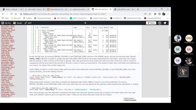 Why the Oracle optimizer picked incorrect index : One perspective смотреть онлайн