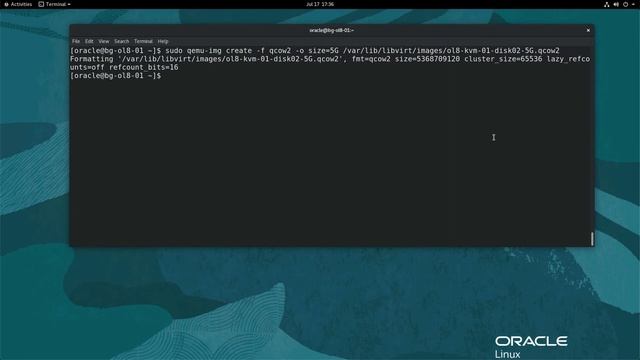 Add a disk to an existing KVM VM on Oracle Linux смотреть онлайн