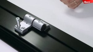 Установка и регулировка накладной петли 7010Vi Fapim Loira +