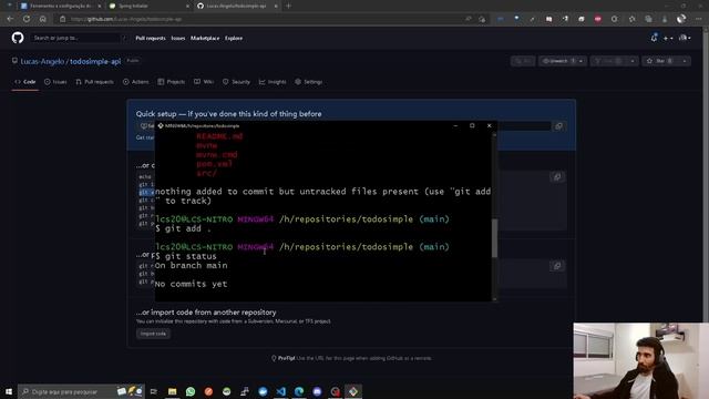 Aula 03 - Criando repositório no Github para o projeto (Java Web) смотреть онлайн
