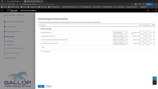 DLP policy setup demo Microsoft 365 смотреть онлайн
