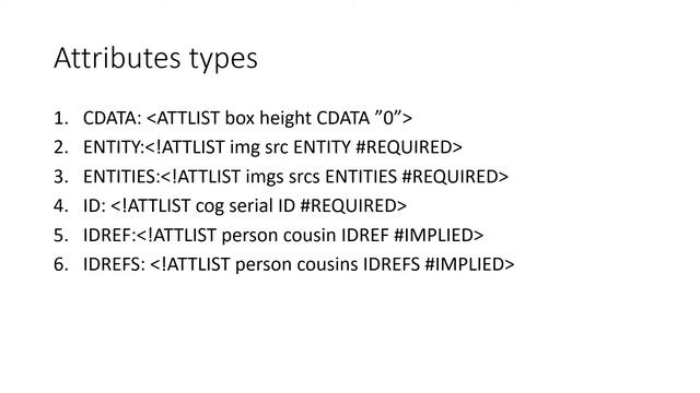 XML and Web Services unit 2 DTD and XML schema смотреть онлайн