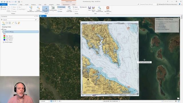Georeferencing in ArcGIS Pro in 5 Minutes: Control Points смотреть онлайн