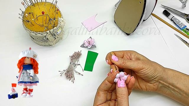 Цветок из фоамирана для куклы смотреть онлайн