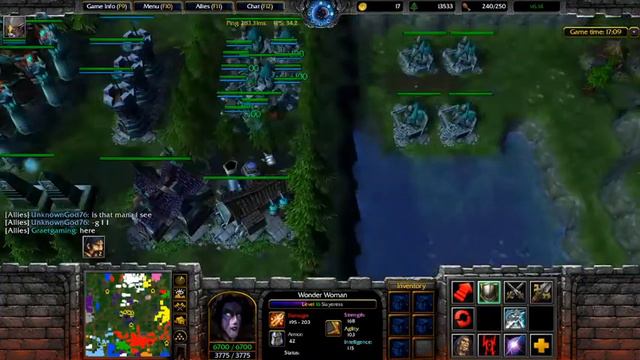 Warcraft 3 Reforged - Vampirism Fire v6.14 - A sneak Peak of a Roblox map смотреть онлайн