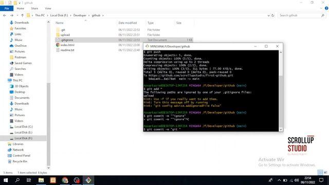 Git Ignore | Upload File tertentu | Mengabaikan Code | | Github Tutorial смотреть онлайн