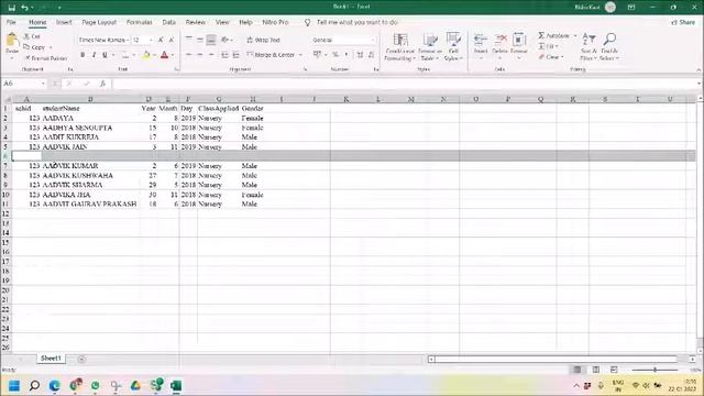 Inserting Multiple Rows || MS Excel 2019 || Shortcut смотреть онлайн