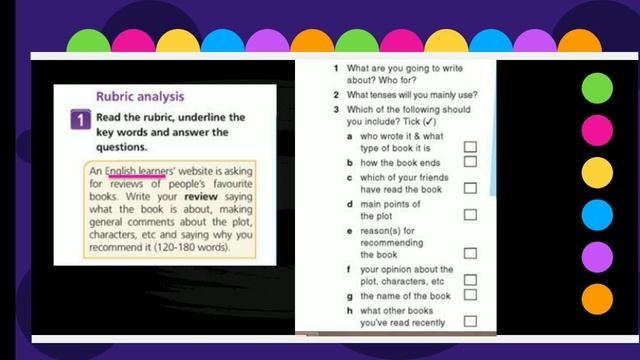 10th grade Aspect Unit 3 writing a book review смотреть онлайн