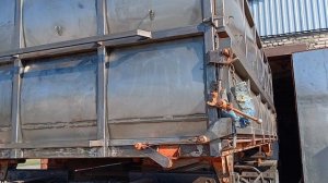 Борта на КАМАЗ самодельные.