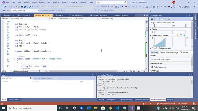 AWS REACT - Unit tests смотреть онлайн