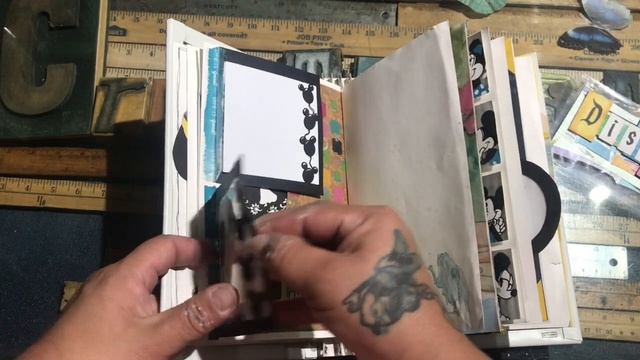 Disneyland Journal done with Leather covers and 3D Acetate Art on the spine... Journaling the magic смотреть онлайн