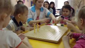 Использование набора Пертра. Математика для дошколят.