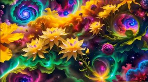 Psychedelic Trance - Space Visualization - Hallucinations mix 2024 (AI Graphic Visuals)