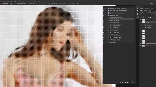 Adaptive Size Mosaic Actions смотреть онлайн