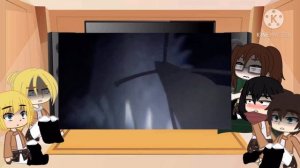 Past AOT react to the future/ Eren VS the Warhammer Titan. Original?? Part (4/??) READ DESC