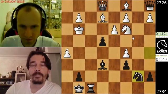 Нереальные шахматы! Сергей Жигалко - Александр Морозевич смотреть онлайн