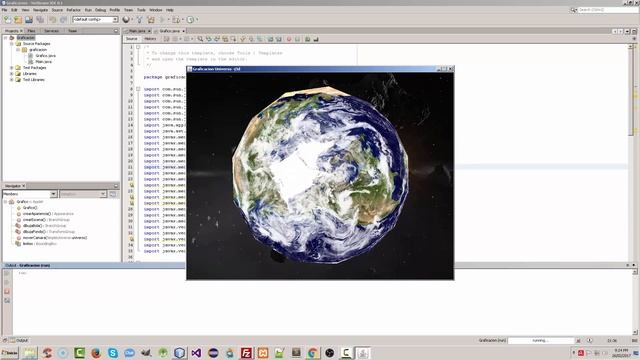 Ejemplo básico de Java 3D - Universo / Planeta смотреть онлайн