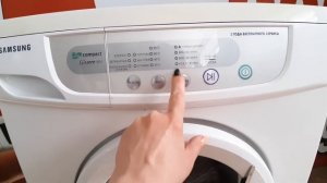 Обзор Стиральной машина  Samsung бу, FUZZY S 821 . 3,5 кг Успей купить надежную технику всего 7950р