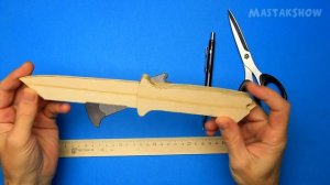 Медвежий Нож (URSUS) из линейки. Как сделать URSUS Knife из дерева своими руками. CS:GO DIY