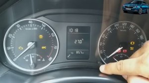 SKODA A5 СБРОС СЕРВИСА САМОСТОЯТЕЛЬНО