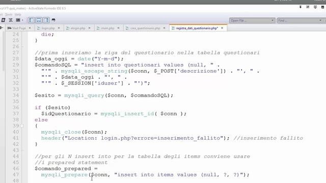 PHP 5.5 ITA 70: form e DBMS - prepared statements, seconda parte смотреть онлайн