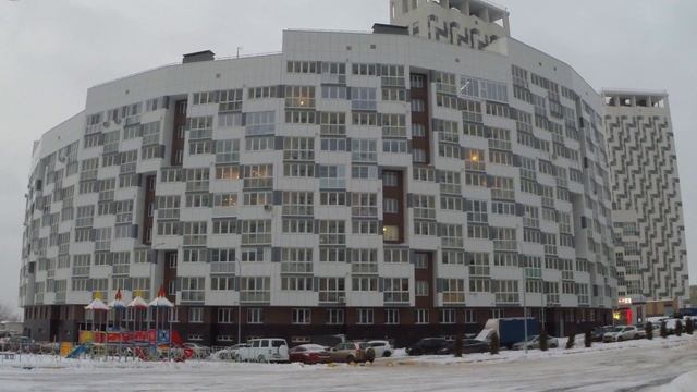 ЖК "Маршал град". Декабрь 2018 года. Новостройки. Нижний Новгород. смотреть онлайн