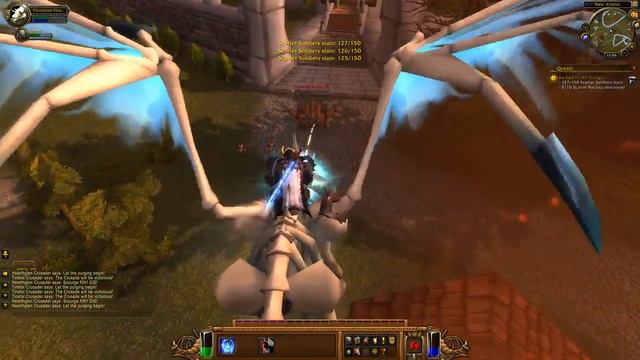 WOW: Speed-leveling A Death Knight!