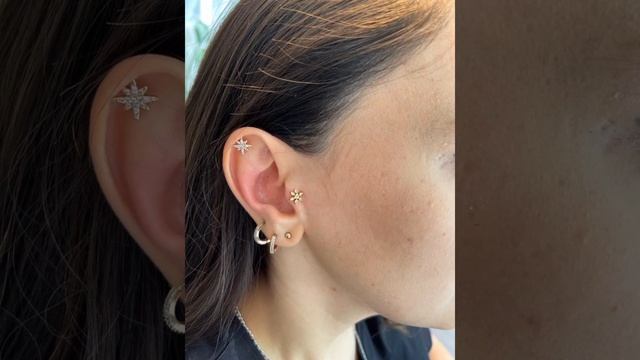 Прокалывание ушей.Tragus. #piercing #traguspiercing #pirsing #still #music #moda смотреть онлайн