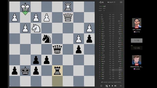 Queen's Indian Defense: Fianchetto, Capablanca Variation, 6.Nbd2 O-O 7.O-O d5 (Black Wins) смотреть онлайн