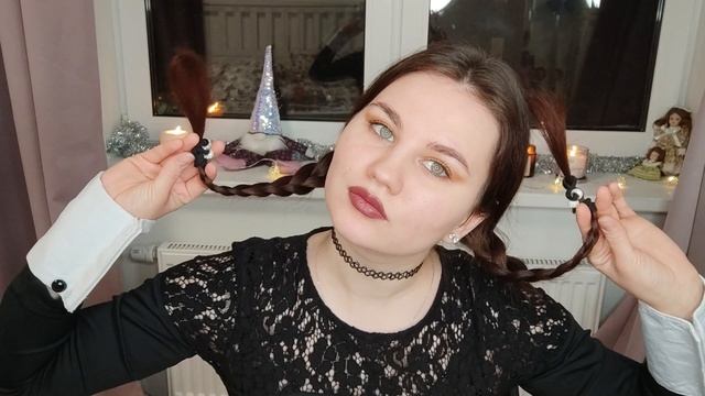 Wednesday Addams MAKEUP ВЕНСДЕЙ МАКИЯЖ смотреть онлайн