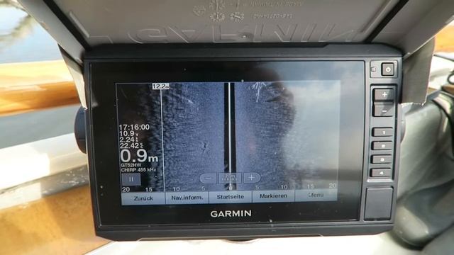 Эхолот Garmin EchoMap Plus 72sv .Часть 3. Структурник на мелком озере. смотреть онлайн