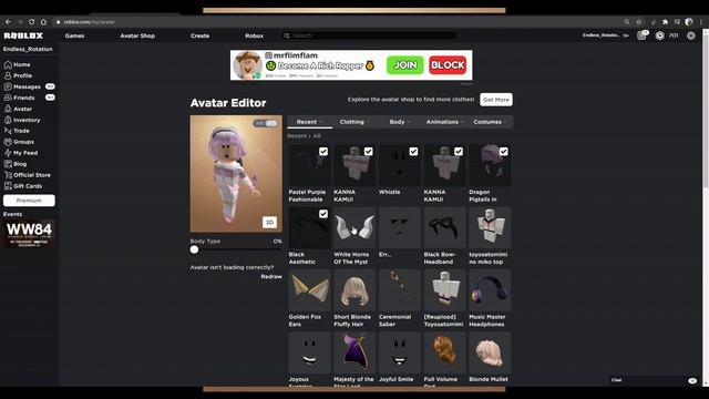 Roblox Outfit: How to make Kanna Kamui (Kobayashi-san Chi no Maid Dragon) смотреть онлайн